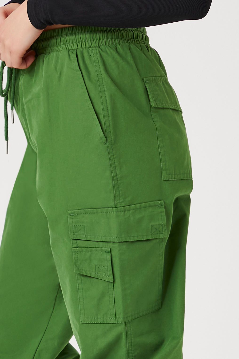 Twill Mid-Rise Cargo Jogger sold by Urban Planet product image thumbnail 4