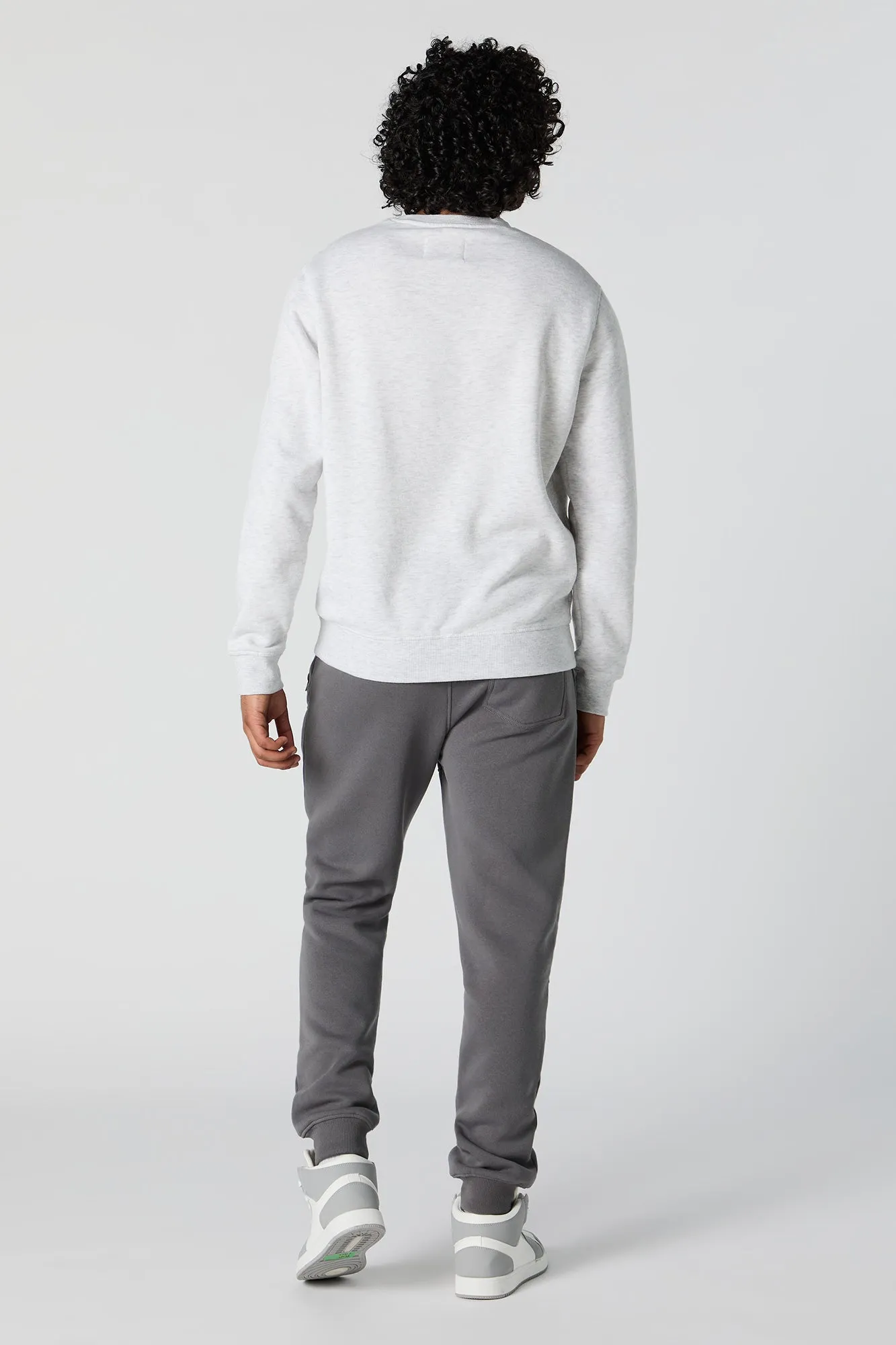 Jogger de style moto en molleton sold by Urban Planet product image thumbnail 3