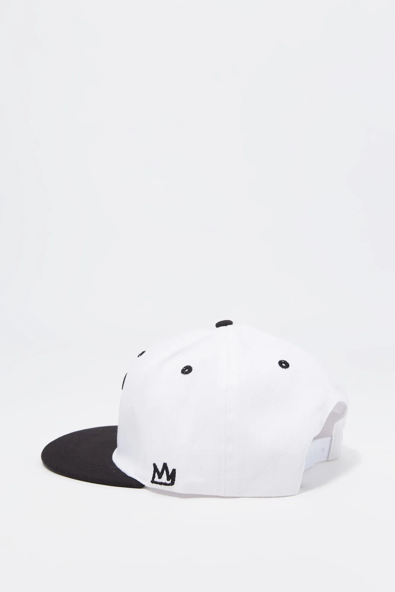 Two Tone King Bear Embroidered Snapback Hat sold by Urban Planet product image thumbnail 3