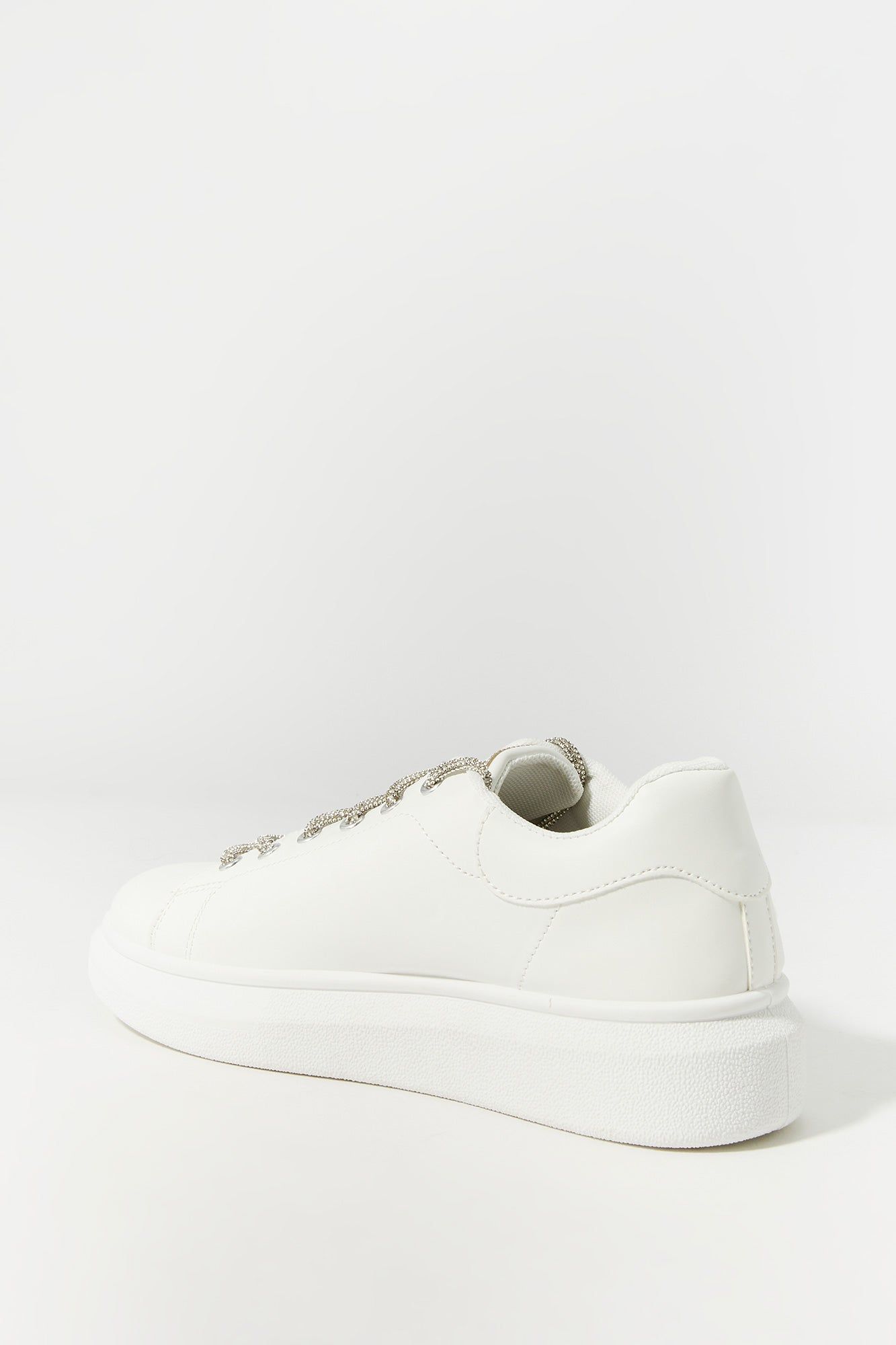 Espadrilles plateforme lacées avec pierres du Rhin sold by Urban Planet product image thumbnail 4