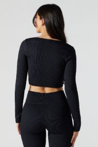 Haut Sommer Ray Active sans couture à manches longues sold by Urban Planet