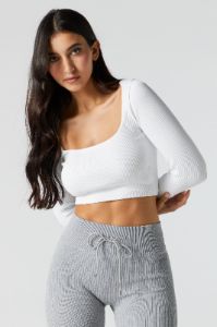 Haut Sommer Ray Active sans couture à manches longues sold by Urban Planet