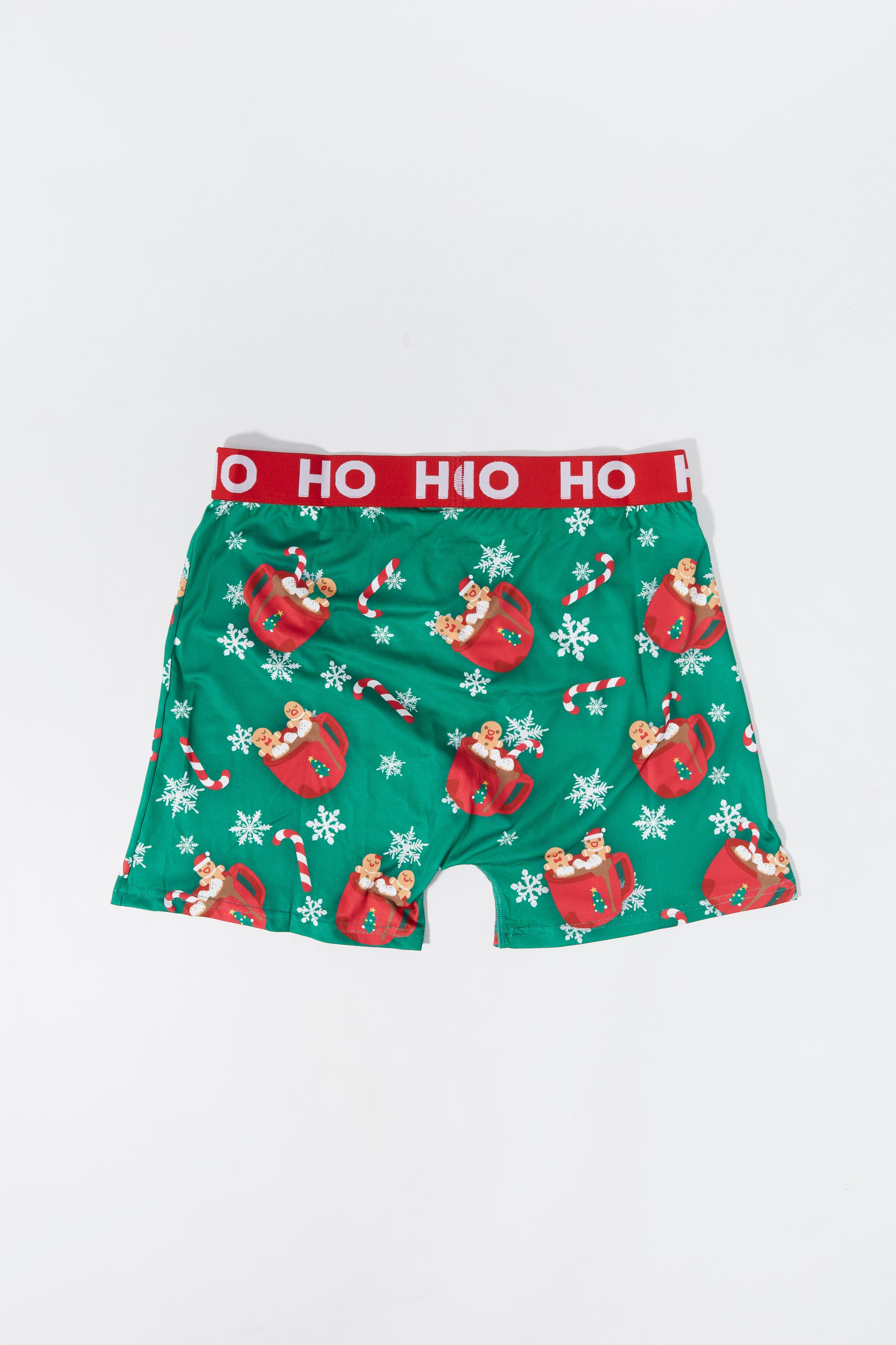 Christmas Gingerbread Print Boxer Brief sold by Urban Planet product image thumbnail 2