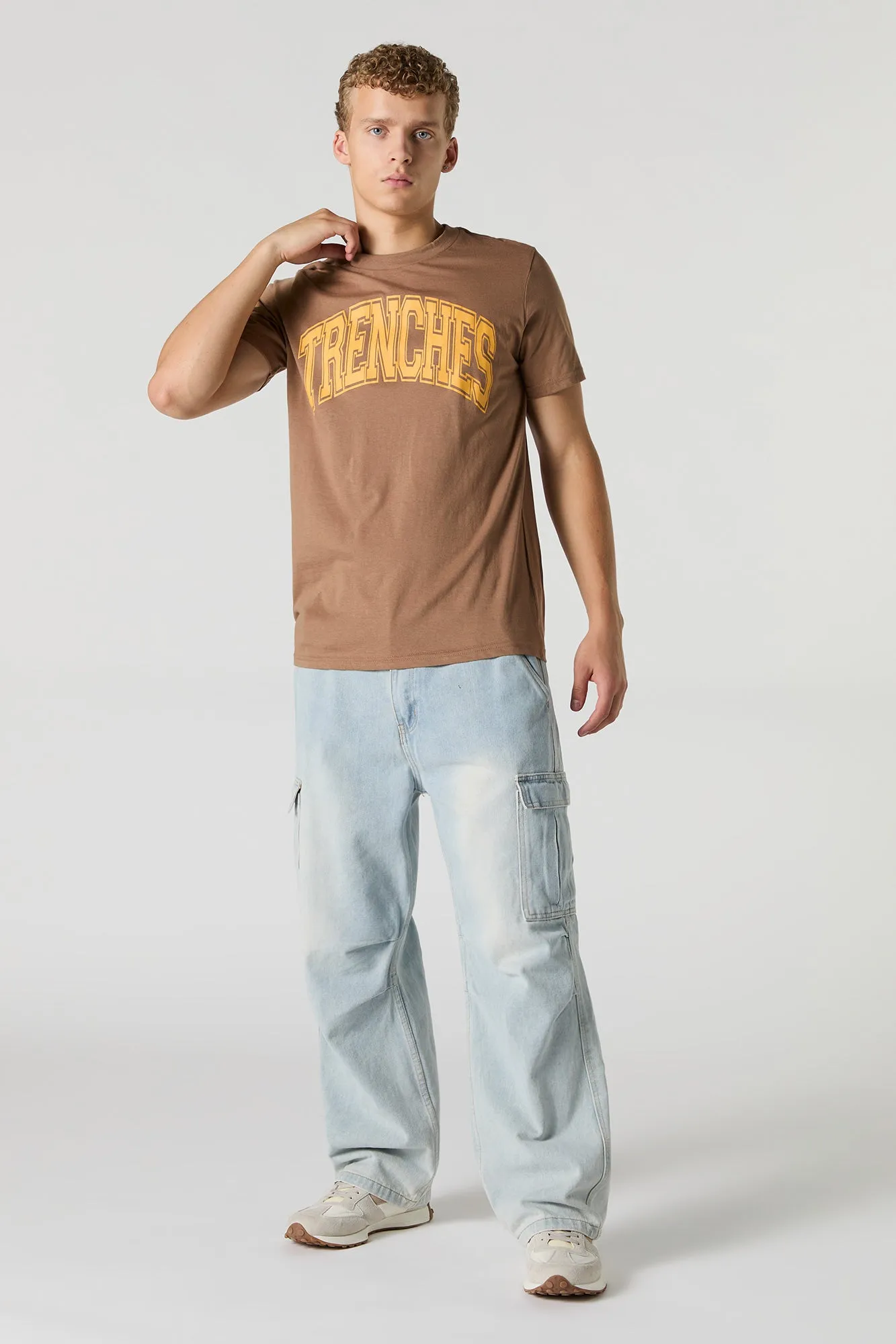 Trenches Graphic T-Shirt sold by Urban Planet product image thumbnail 2