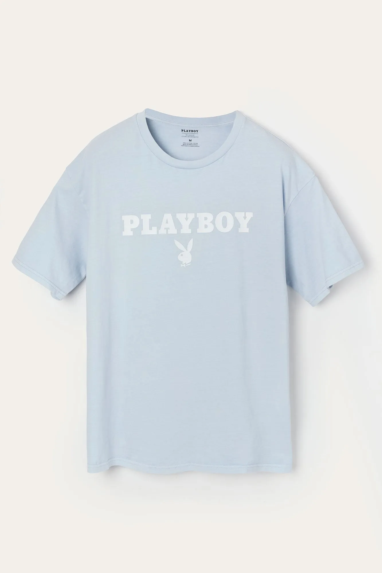 T-shirt bleu à imprimé Playboy sold by Urban Planet product image thumbnail 4