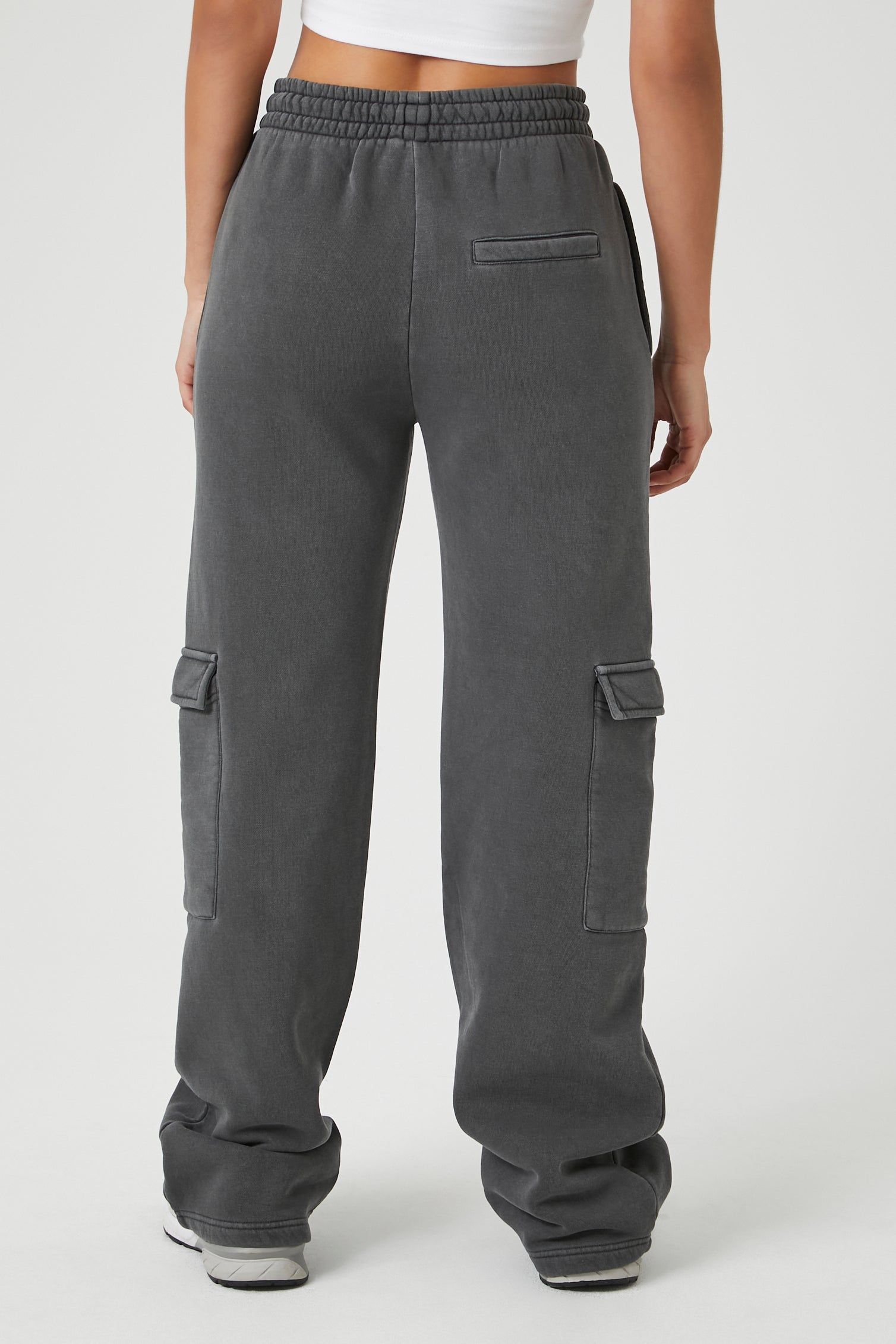 Pantalon cargo à jambe large en molleton sold by Urban Planet product image thumbnail 9