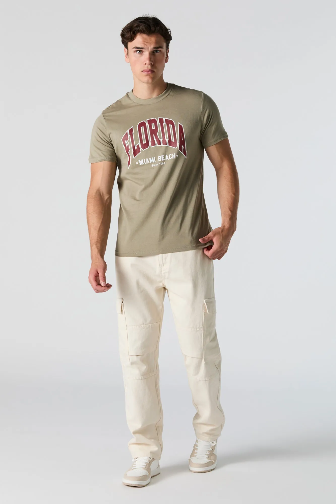 Florida Miami Beach Graphic T-Shirt sold by Urban Planet product image thumbnail 2