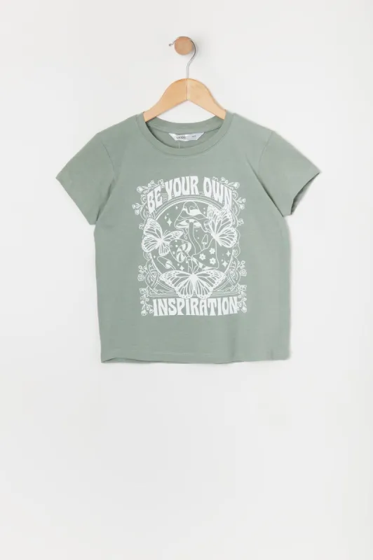 Girls Inspiration Graphic T-Shirt sold by Urban Planet