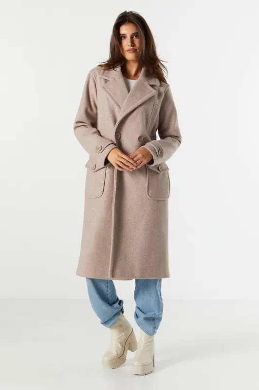 Manteau midi boutonné sold by Urban Planet