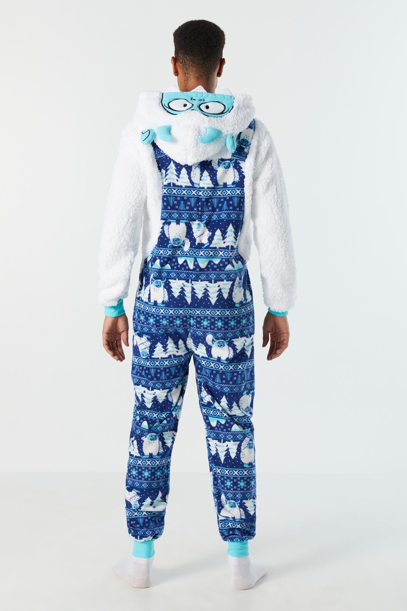 Combinaison à capuchon en peluche Yéti 3D sold by Urban Planet product image thumbnail 3