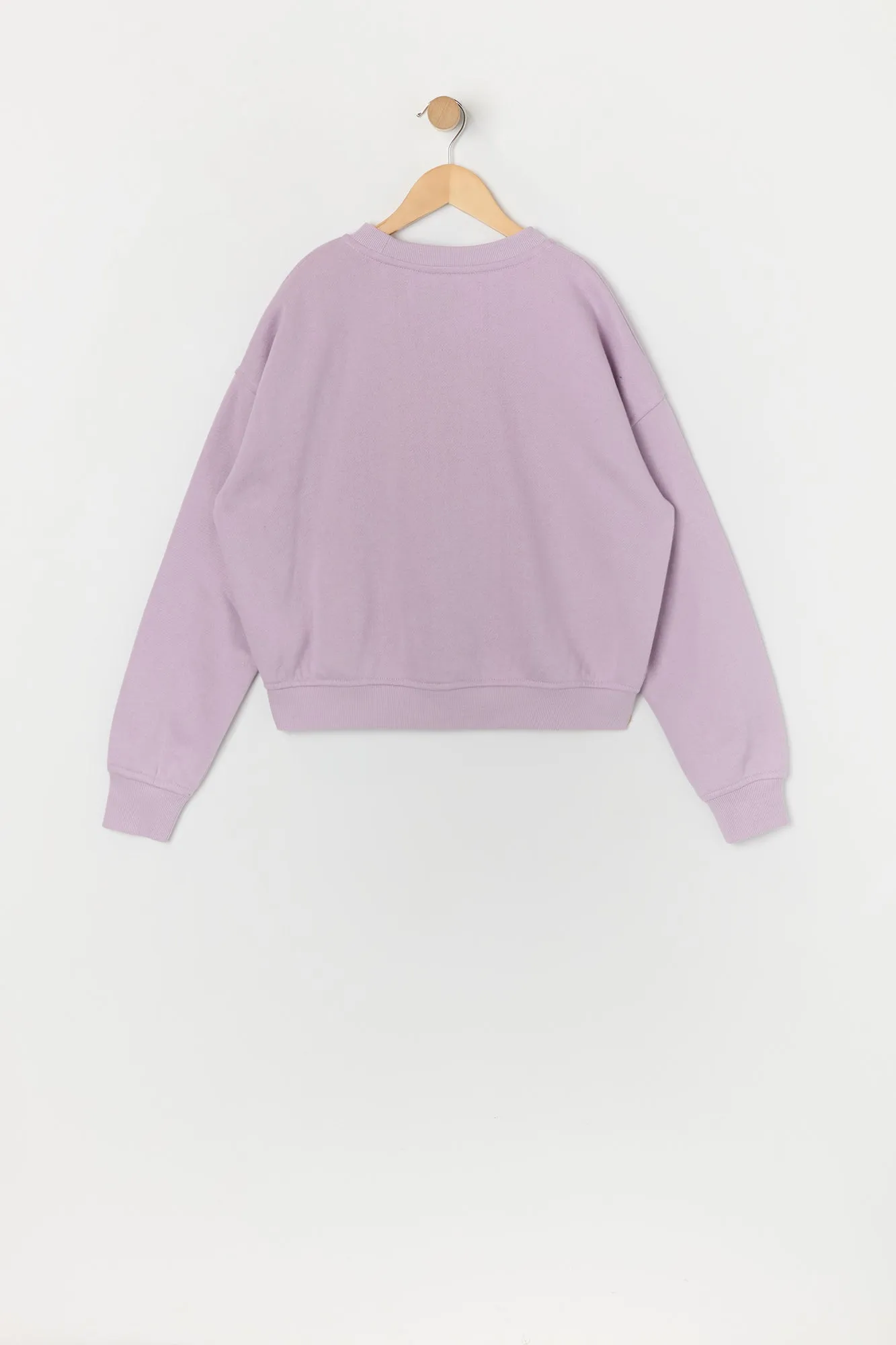 Girls Malibu Embroidered Fleece Sweatshirt sold by Urban Planet product image thumbnail 2