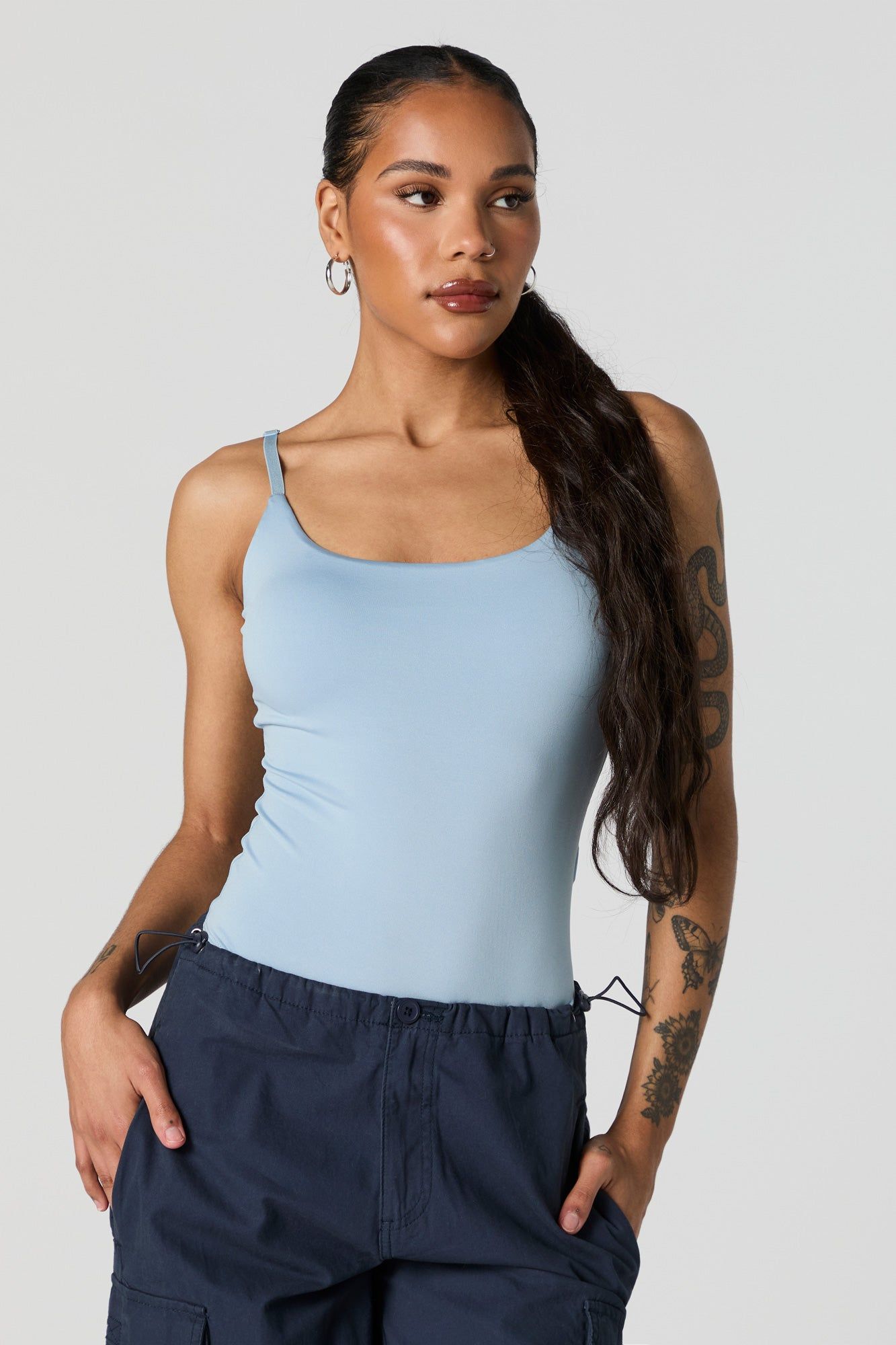 Contour Cami Bodysuit with Built In Cups sold by Urban Planet product image thumbnail 5