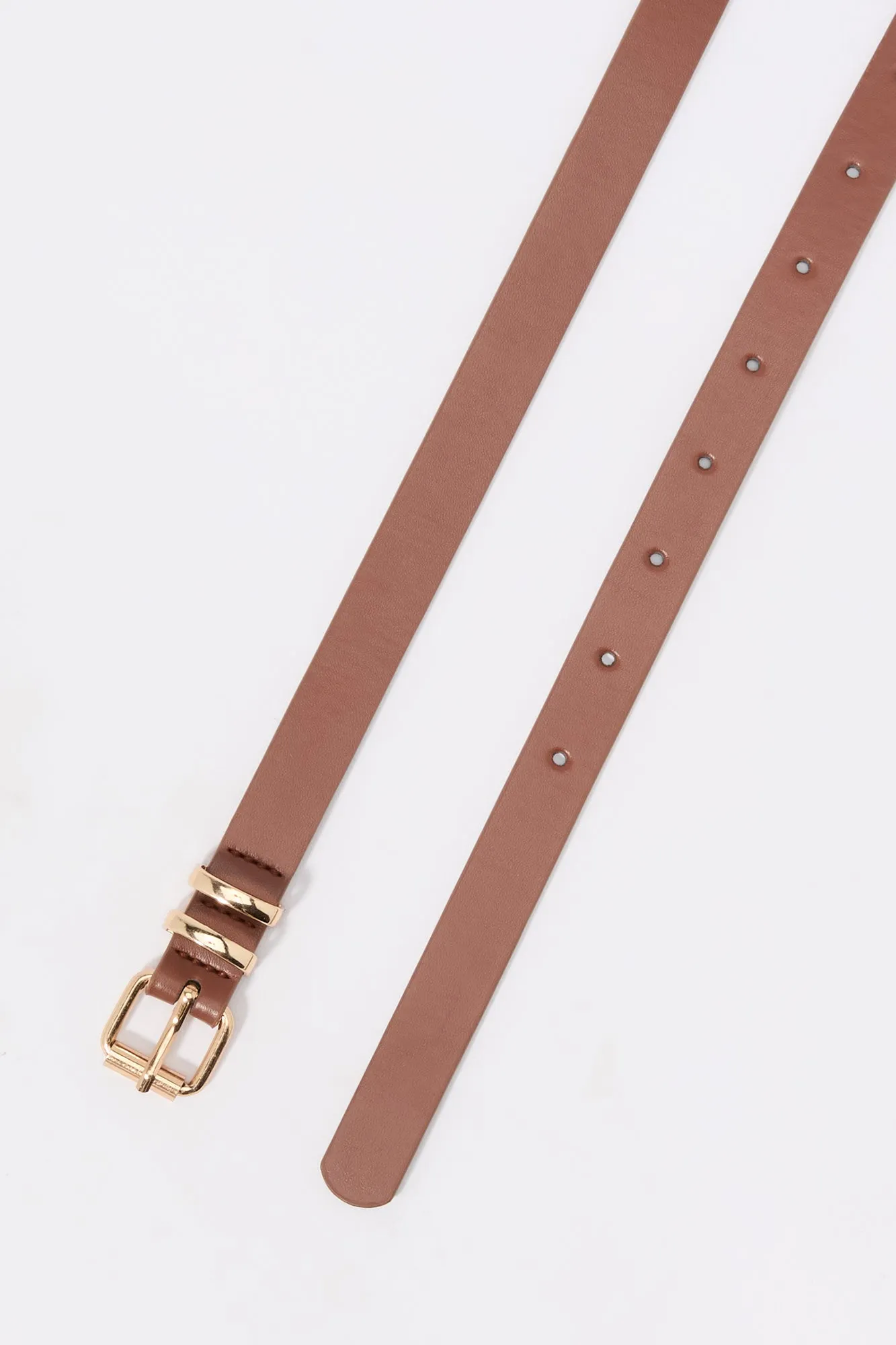 Basic Faux-Leather Belt (2 Pack) sold by Urban Planet product image thumbnail 2