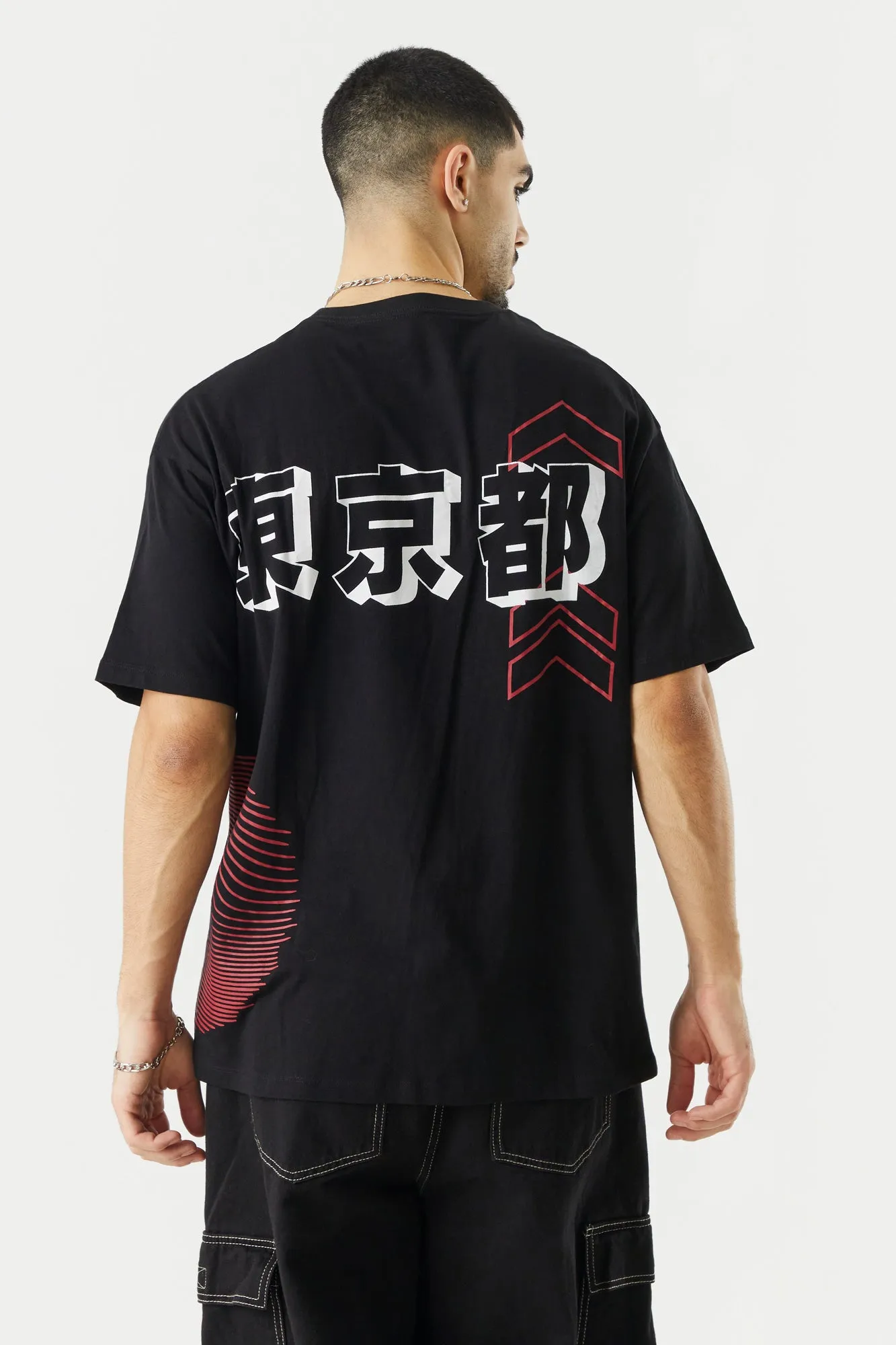 Tokyo Graphic Relaxed T-Shirt sold by Urban Planet product image thumbnail 2