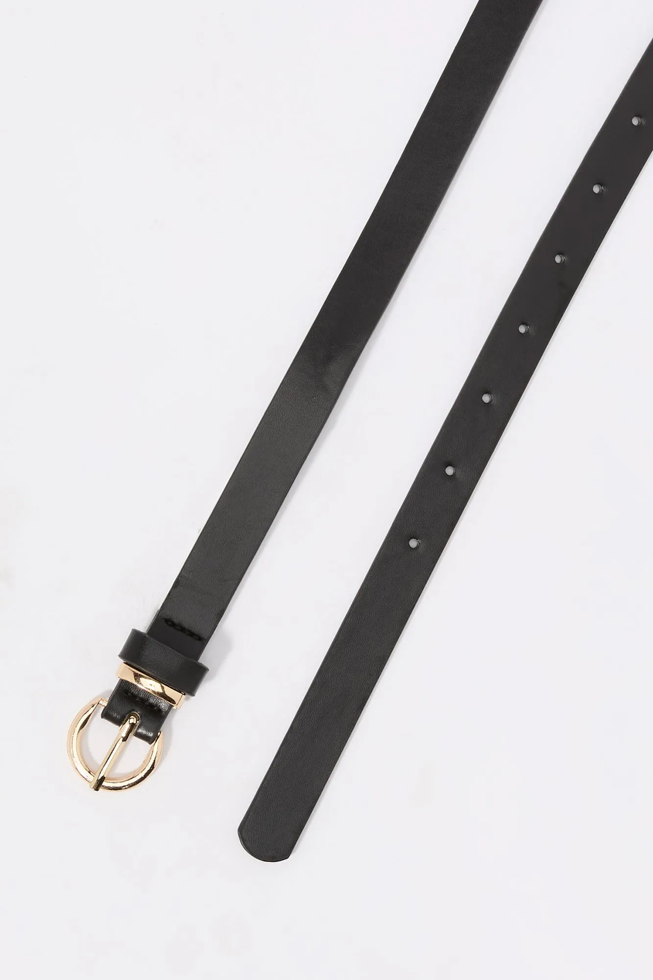 Basic Faux-Leather Belt (2 Pack) sold by Urban Planet product image thumbnail 3