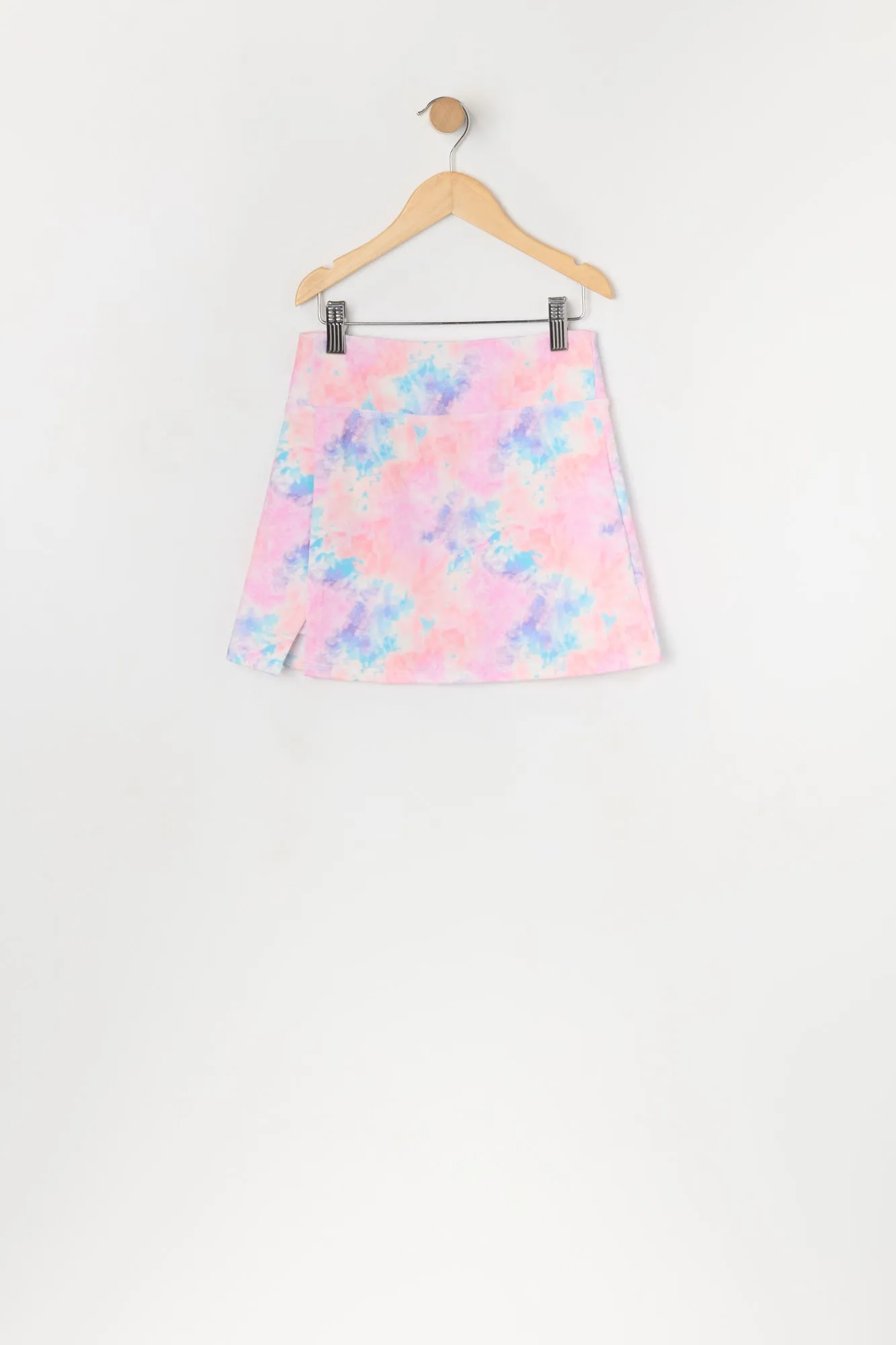 Girls Tie Dye Print Active Tennis Skort sold by Urban Planet