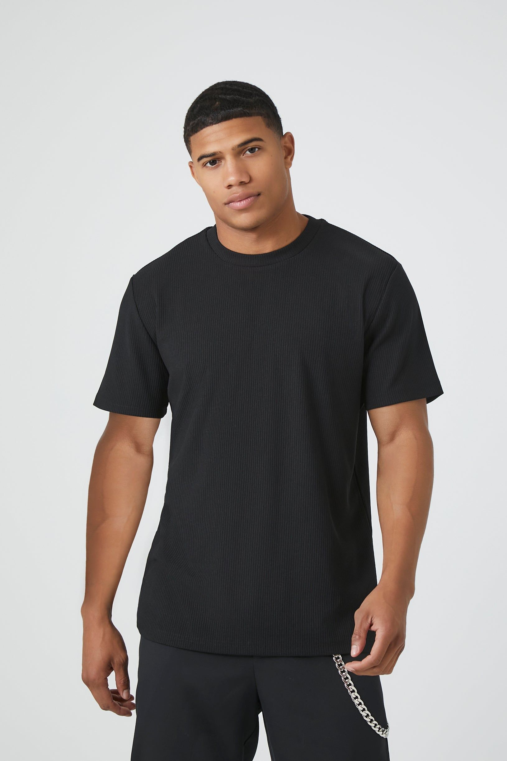 T-shirt ras du cou texturé sold by Urban Planet product image thumbnail 5