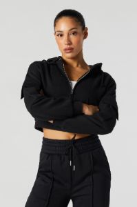Fleece Cargo Hoodie sold by Urban Planet