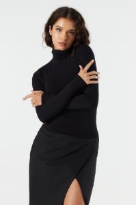 Turtleneck Long Sleeve Top sold by Urban Planet