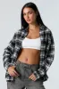 Plaid Flannel Button-Up Top sold by Urban Planet