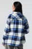 Plaid Flannel Button-Up Top sold by Urban Planet