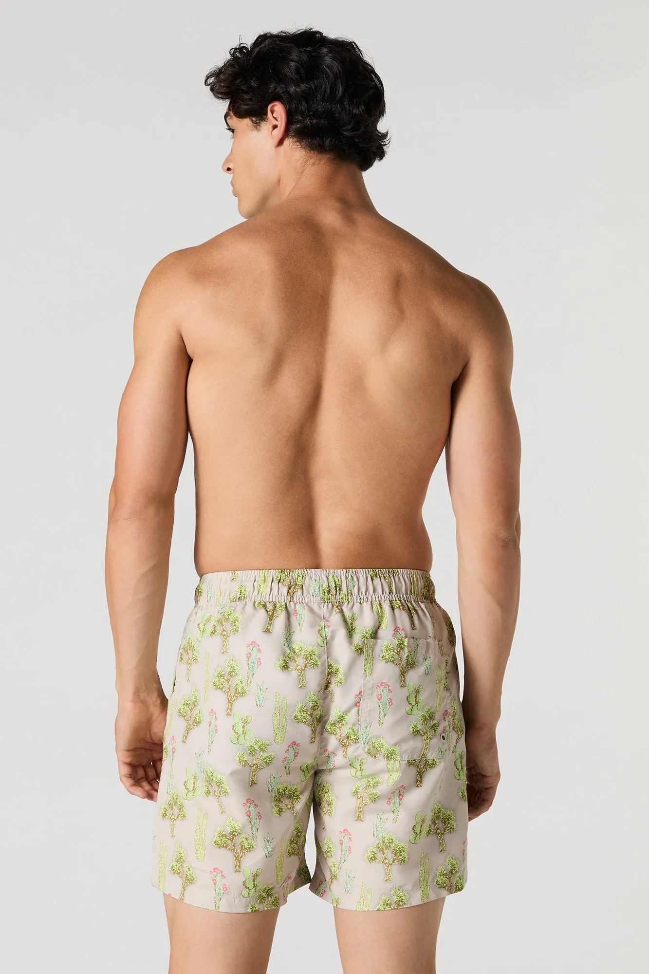 Cactus Print Board Short sold by Urban Planet product image thumbnail 2