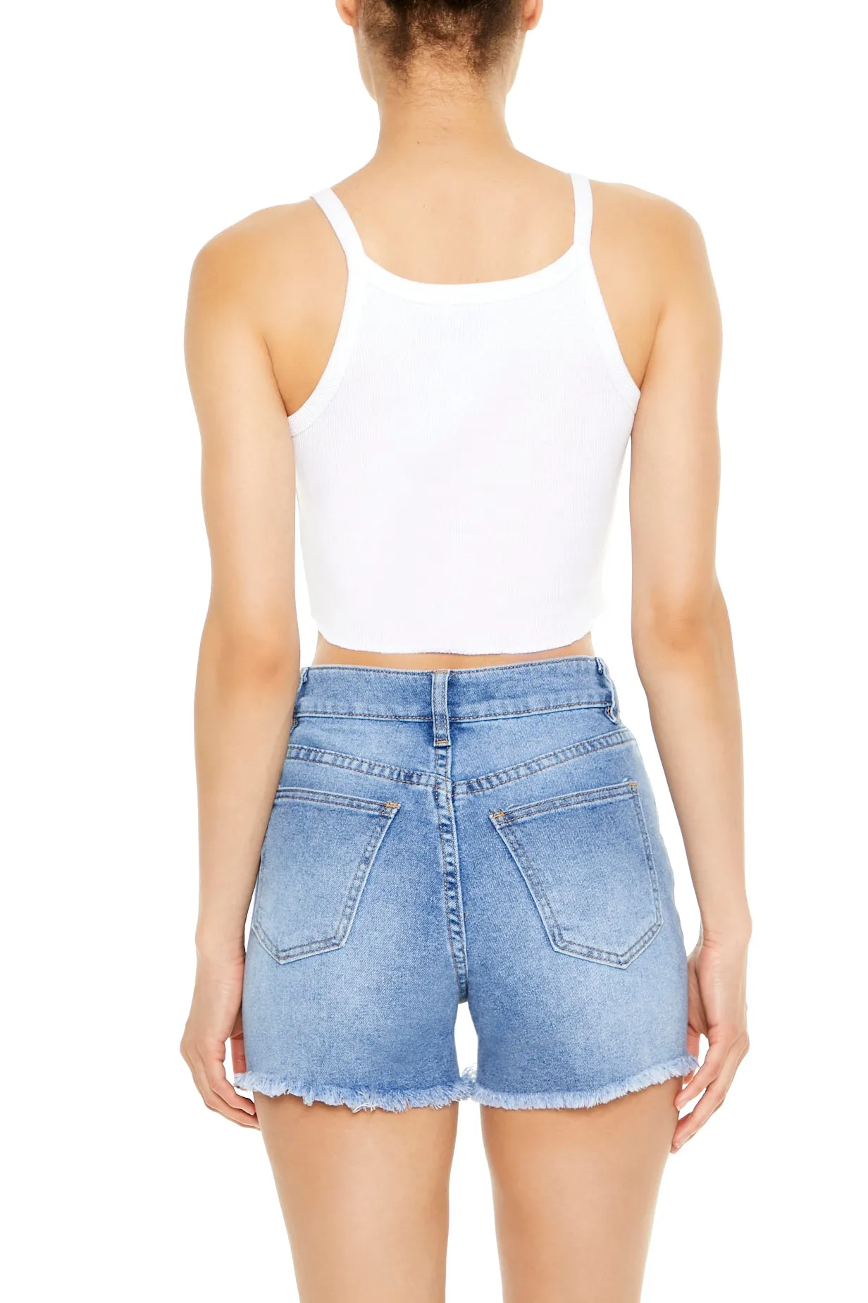 Camisole courte avec motif brodé Get Fresh sold by Urban Planet product image thumbnail 2
