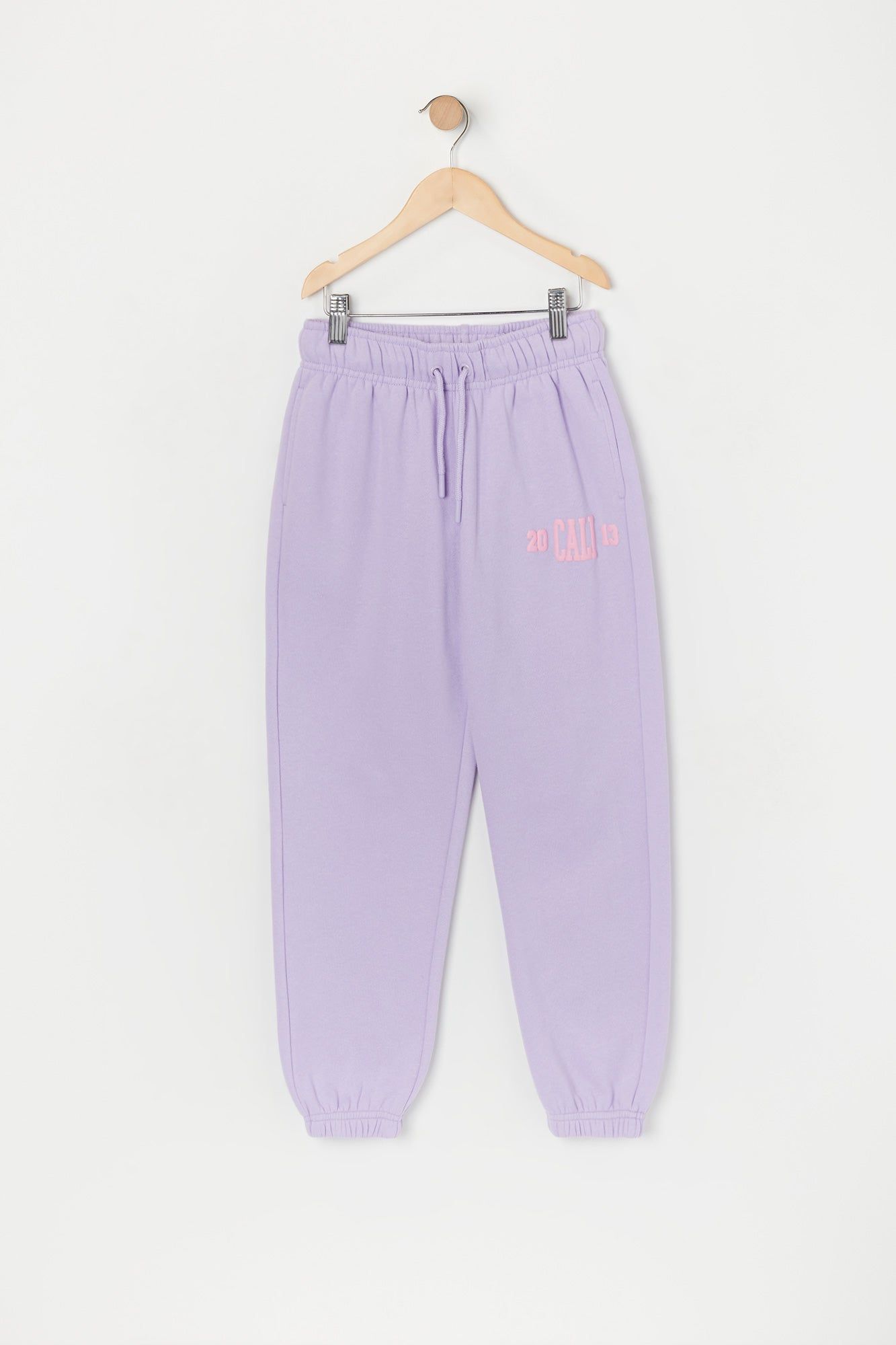 Girls New York Twill Embroidered Boyfriend Jogger sold by Urban Planet