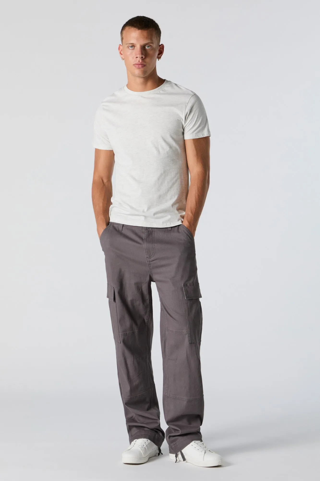 Pantalon cargo à ourlet avec attache sold by Urban Planet product image thumbnail 2