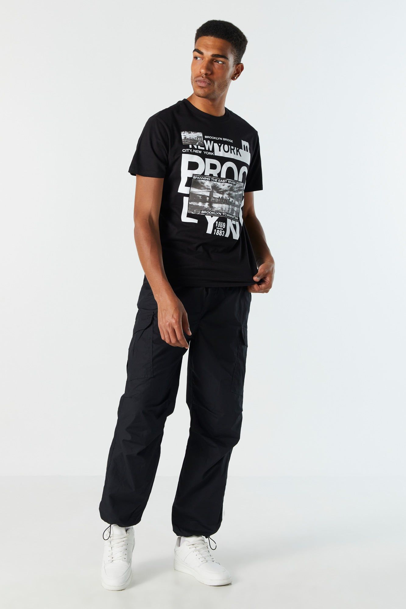 New York Graphic T-Shirt sold by Urban Planet product image thumbnail 4