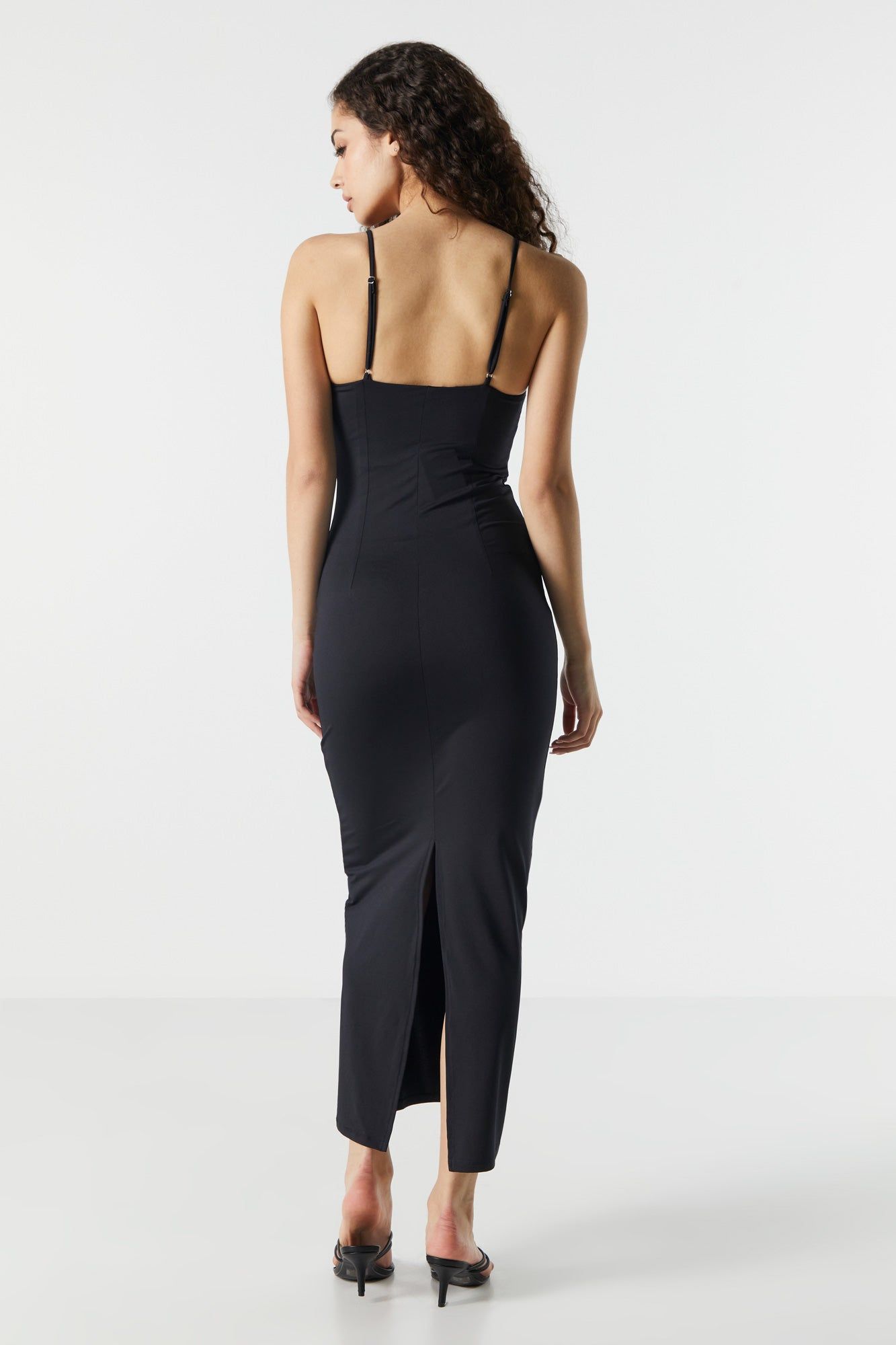 Robe maxi avec fente arrière sold by Urban Planet product image thumbnail 2