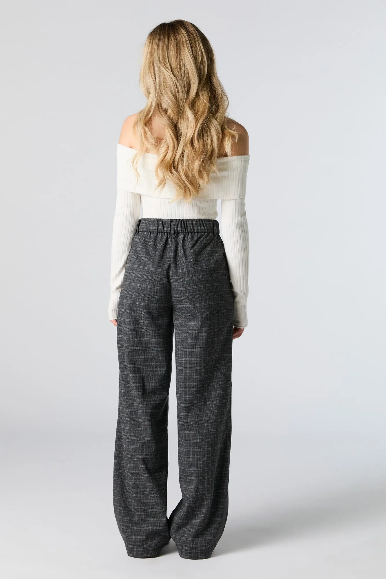 Pantalon habillé plissé à jambe large sold by Urban Planet product image thumbnail 3