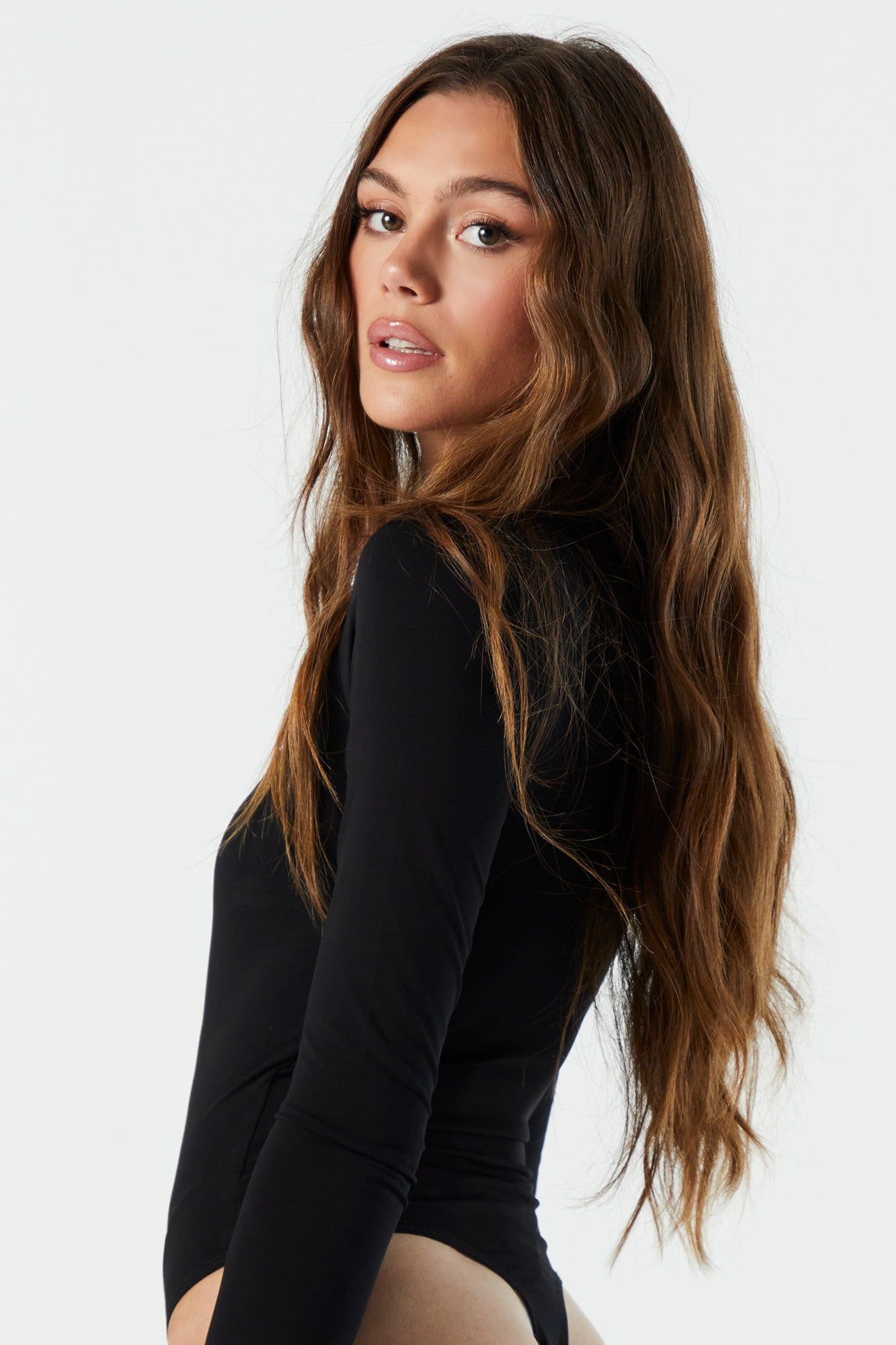 Off Shoulder Long Sleeve Bodysuit sold by Urban Planet product image thumbnail 4