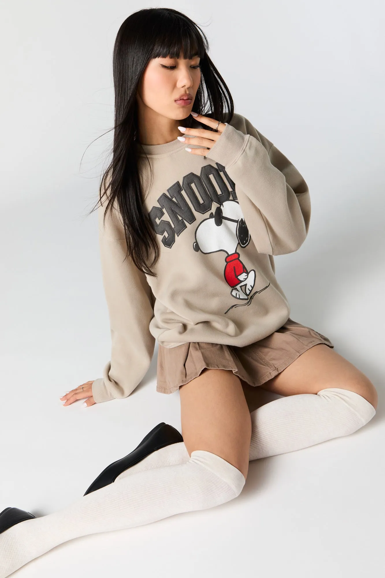 Cool Snoopy Graphic Sweatshirt sold by Urban Planet