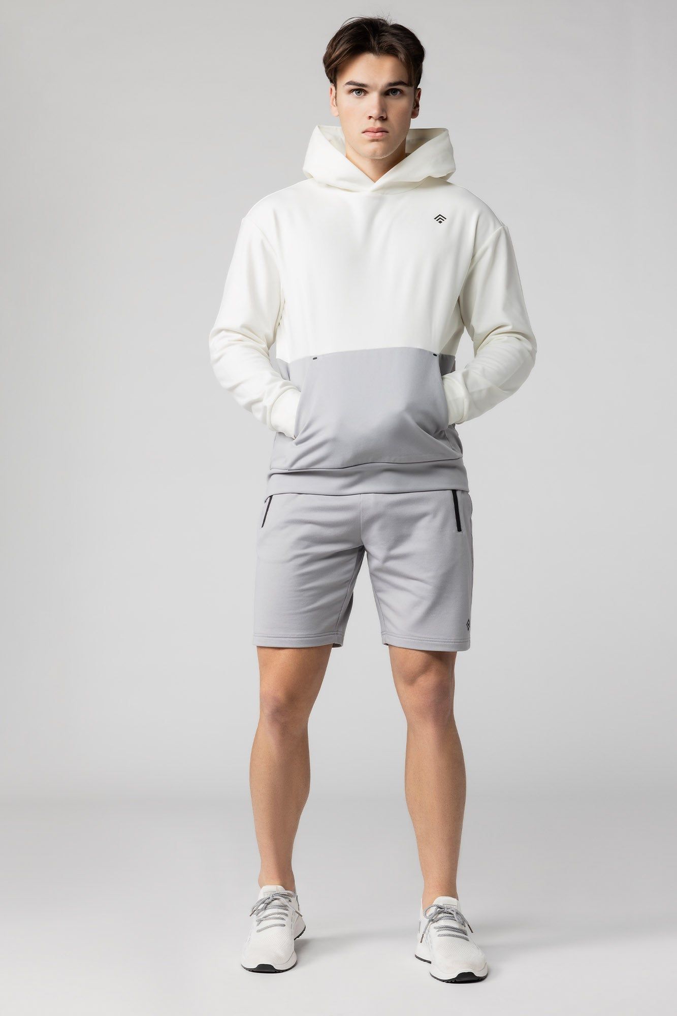 Soft Tech Fleece Colourblock Hoodie sold by Urban Planet