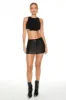 Rhinestone Chain Hem Knit Crop Top sold by Urban Planet
