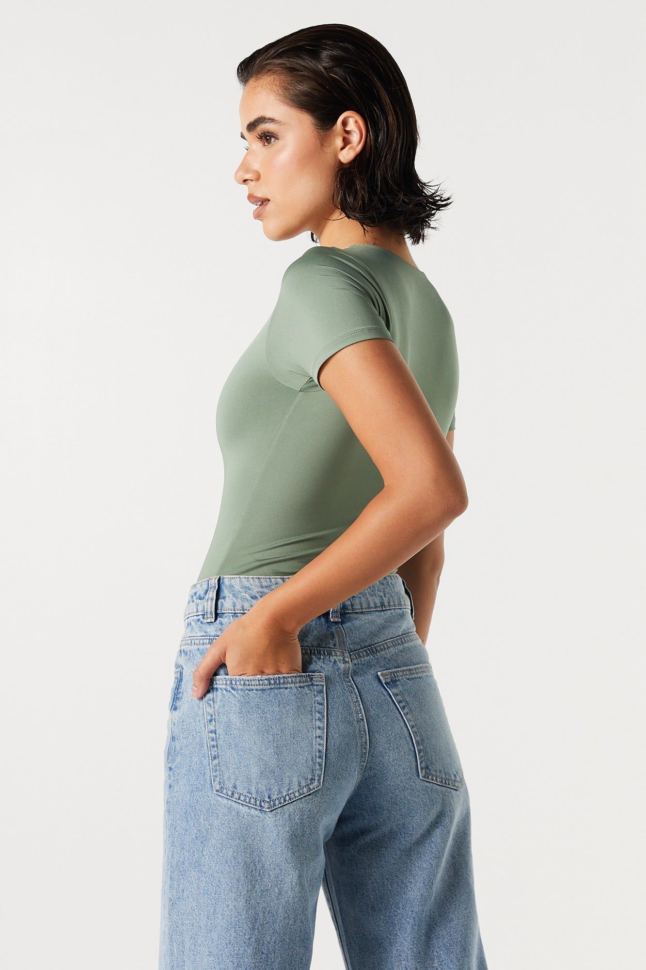 Contour T-Shirt Bodysuit sold by Urban Planet product image thumbnail 2