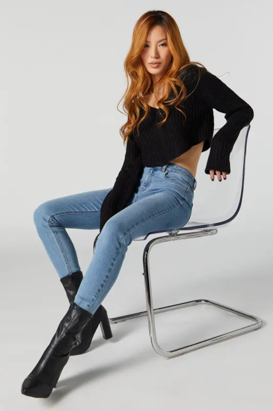 Rio Medium Wash Mid Rise Jean sold by Urban Planet