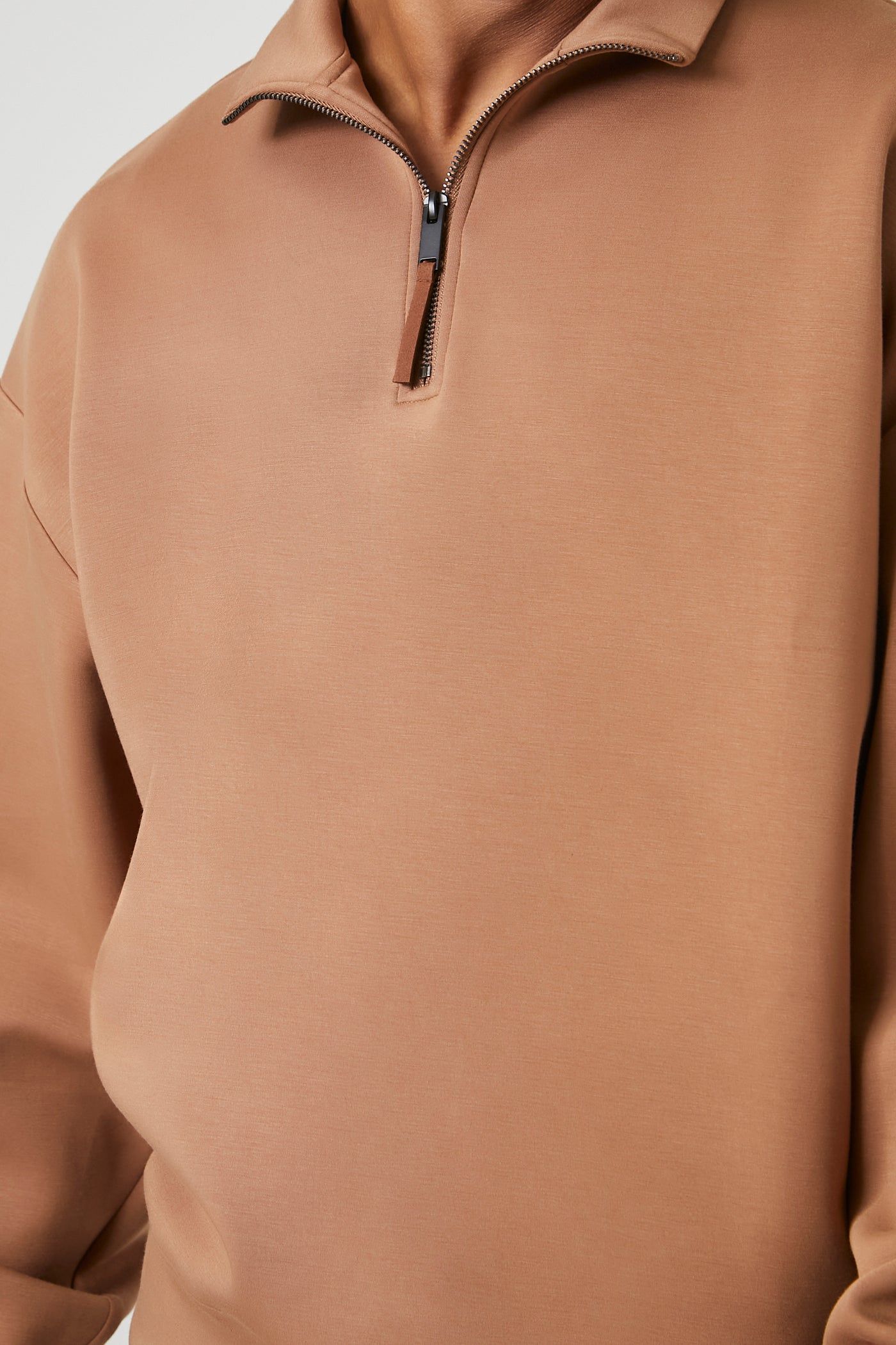 Quarter Zip Sweatshirt sold by Urban Planet product image thumbnail 4