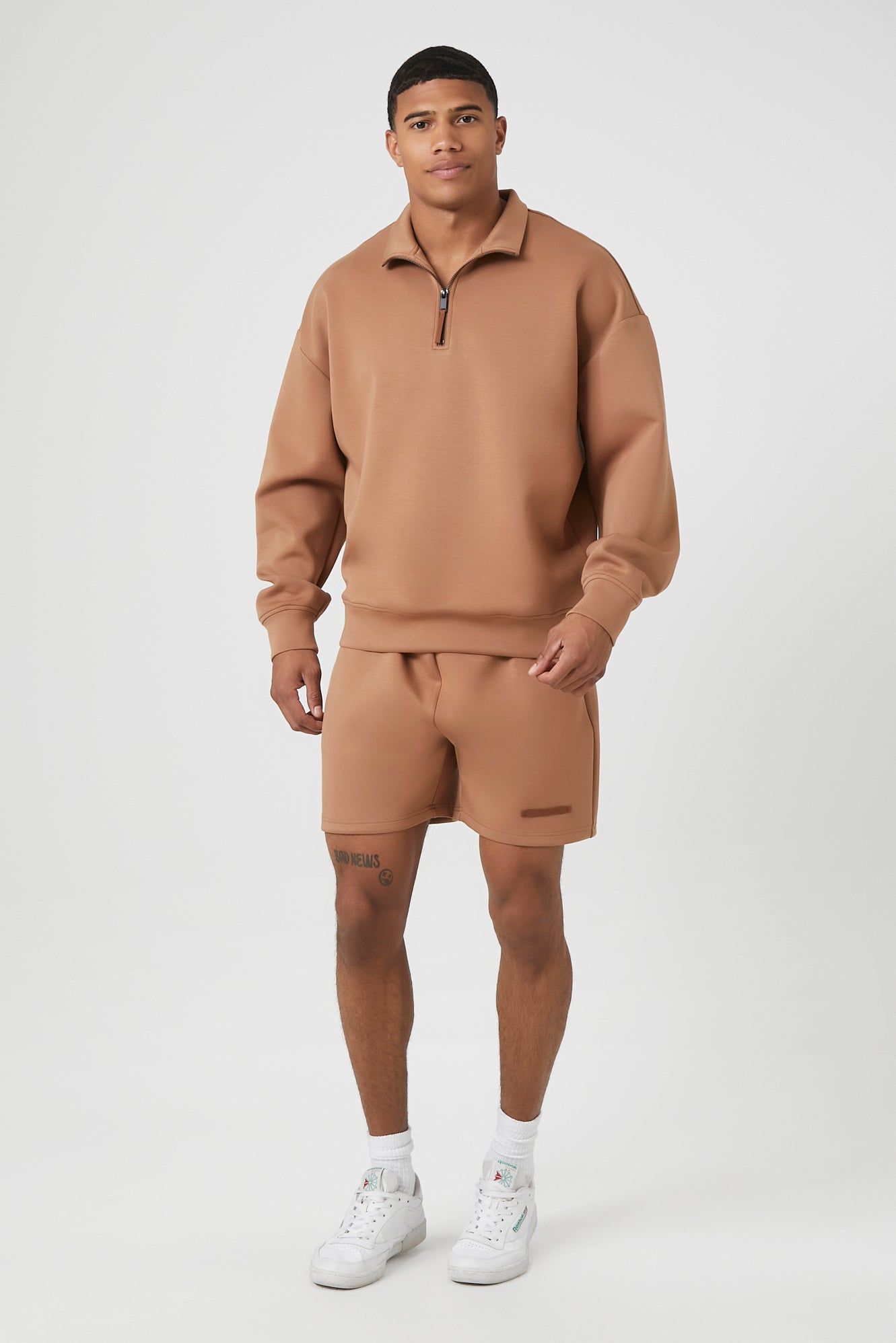 Quarter Zip Sweatshirt sold by Urban Planet product image thumbnail 3