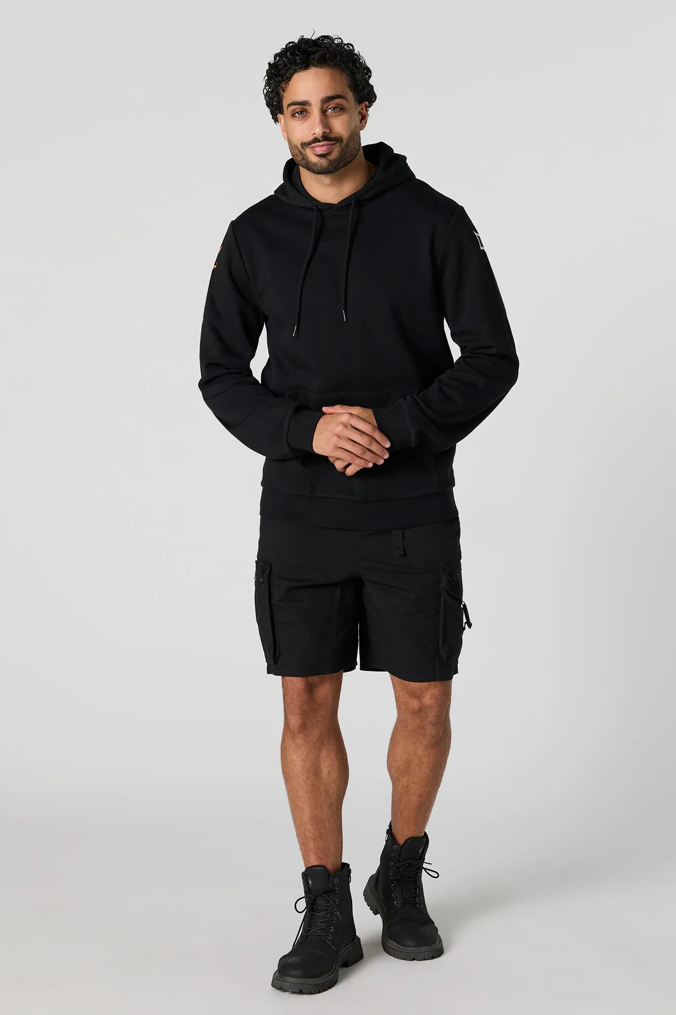 Unlucky Graphic Fleece Hoodie sold by Urban Planet product image thumbnail 3