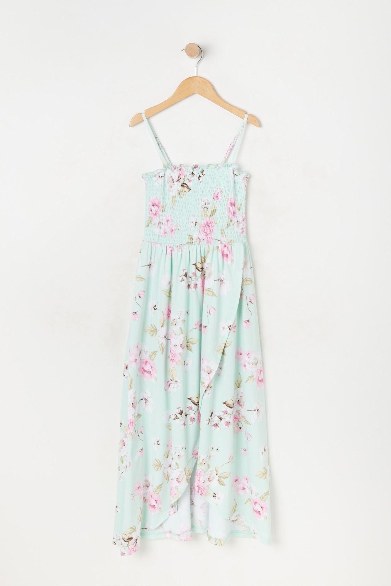 Girls Smocked High-Low Dress sold by Urban Planet product image thumbnail 5