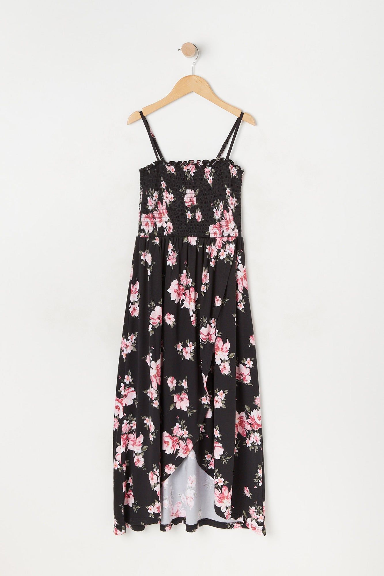 Girls Smocked High-Low Dress sold by Urban Planet product image thumbnail 3