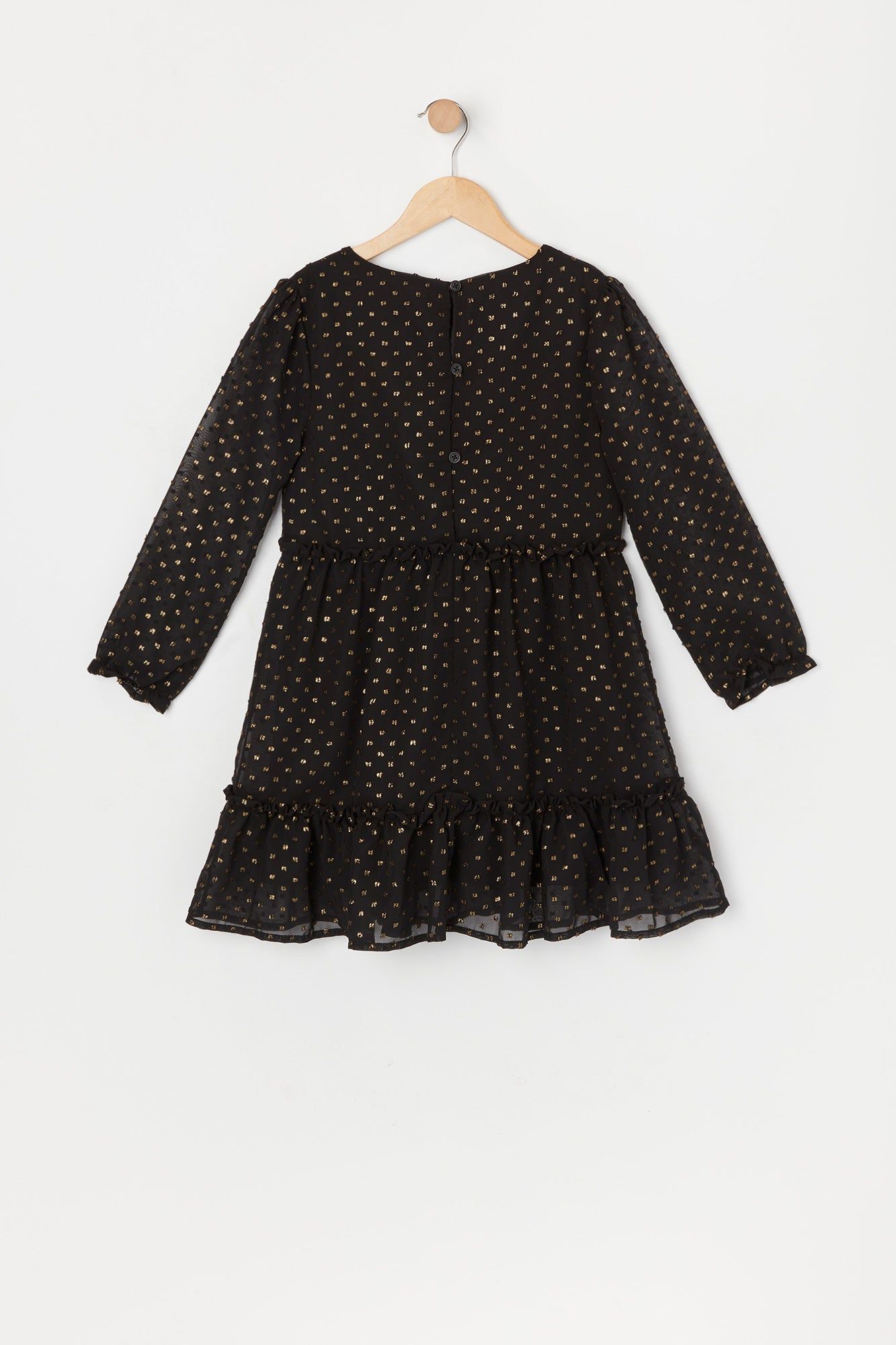 Robe volantée en chiffon imprimé pour fille sold by Urban Planet product image thumbnail 4