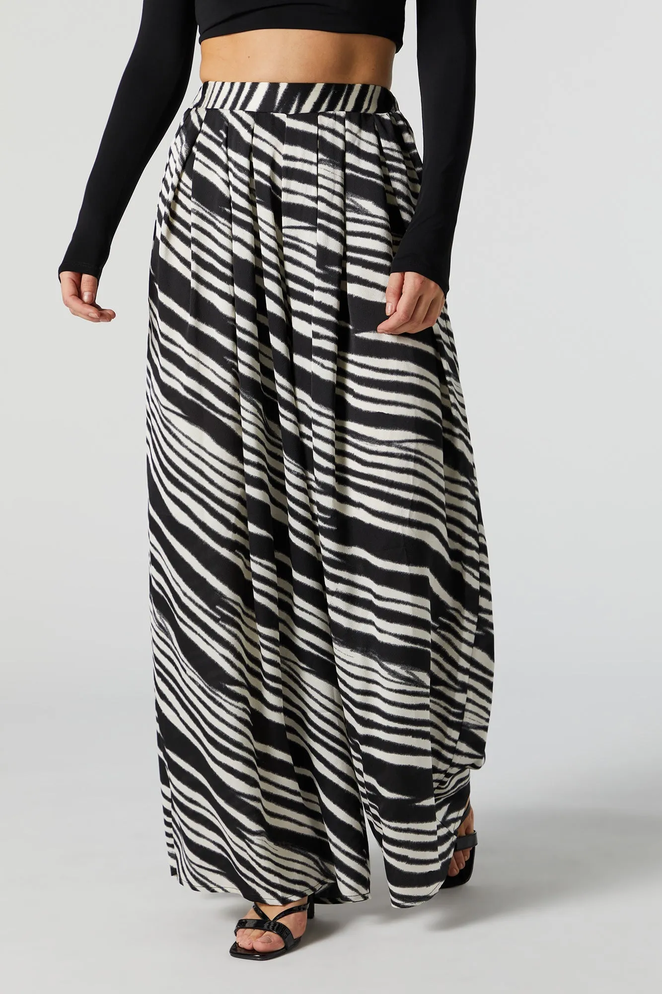 Pantalon imprimé à jambe large sold by Urban Planet product image thumbnail 2