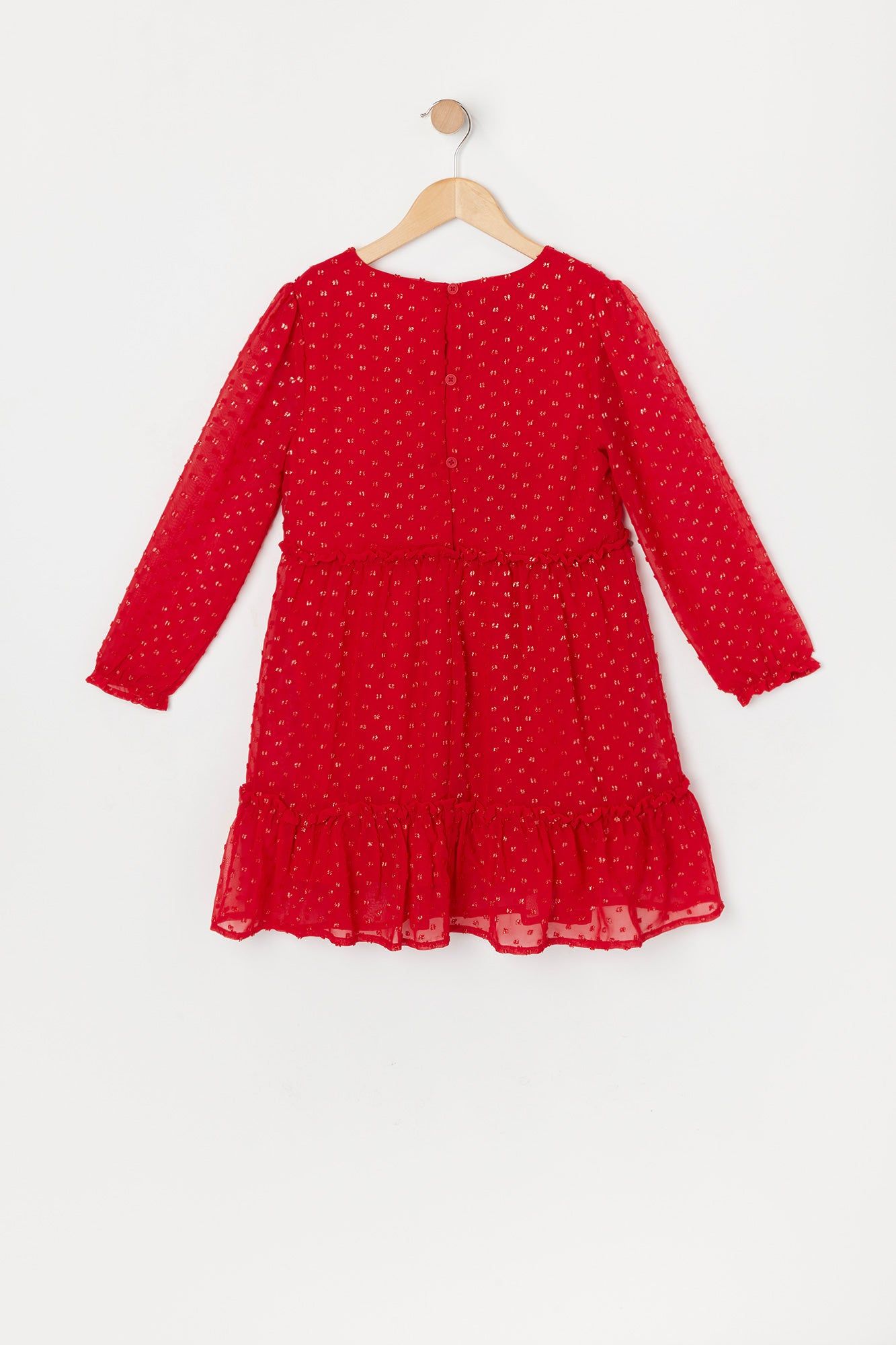 Robe volantée en chiffon imprimé pour fille sold by Urban Planet product image thumbnail 2