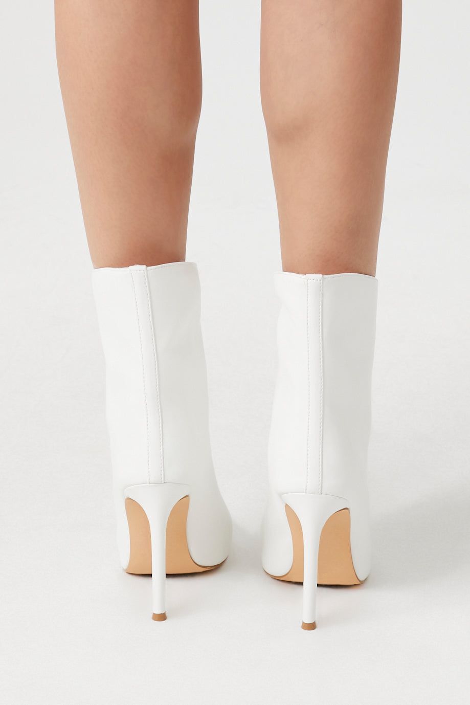 Faux Leather Stiletto Ankle Boot sold by Urban Planet product image thumbnail 4