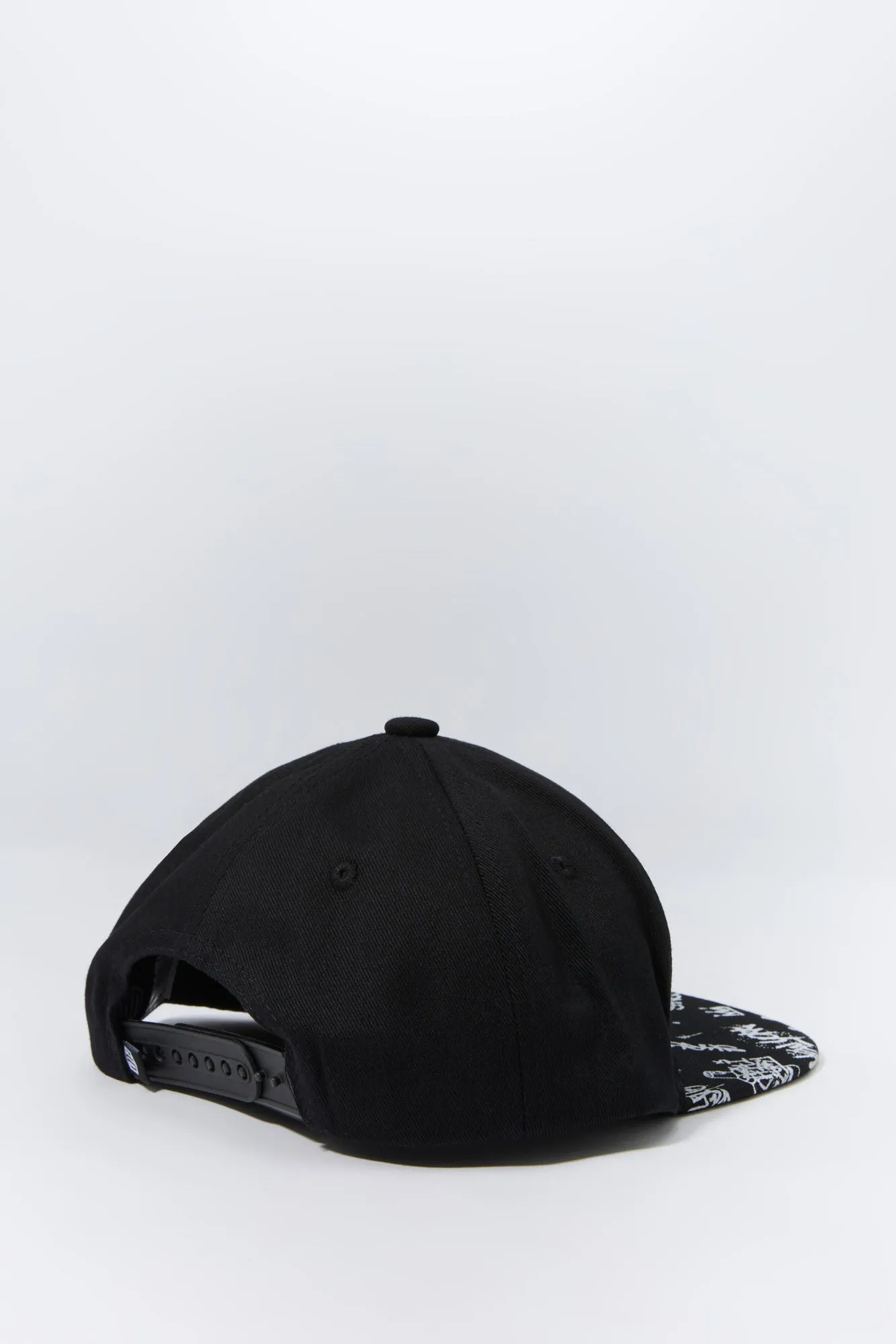 Graffiti Print Snapback Hat sold by Urban Planet product image thumbnail 3
