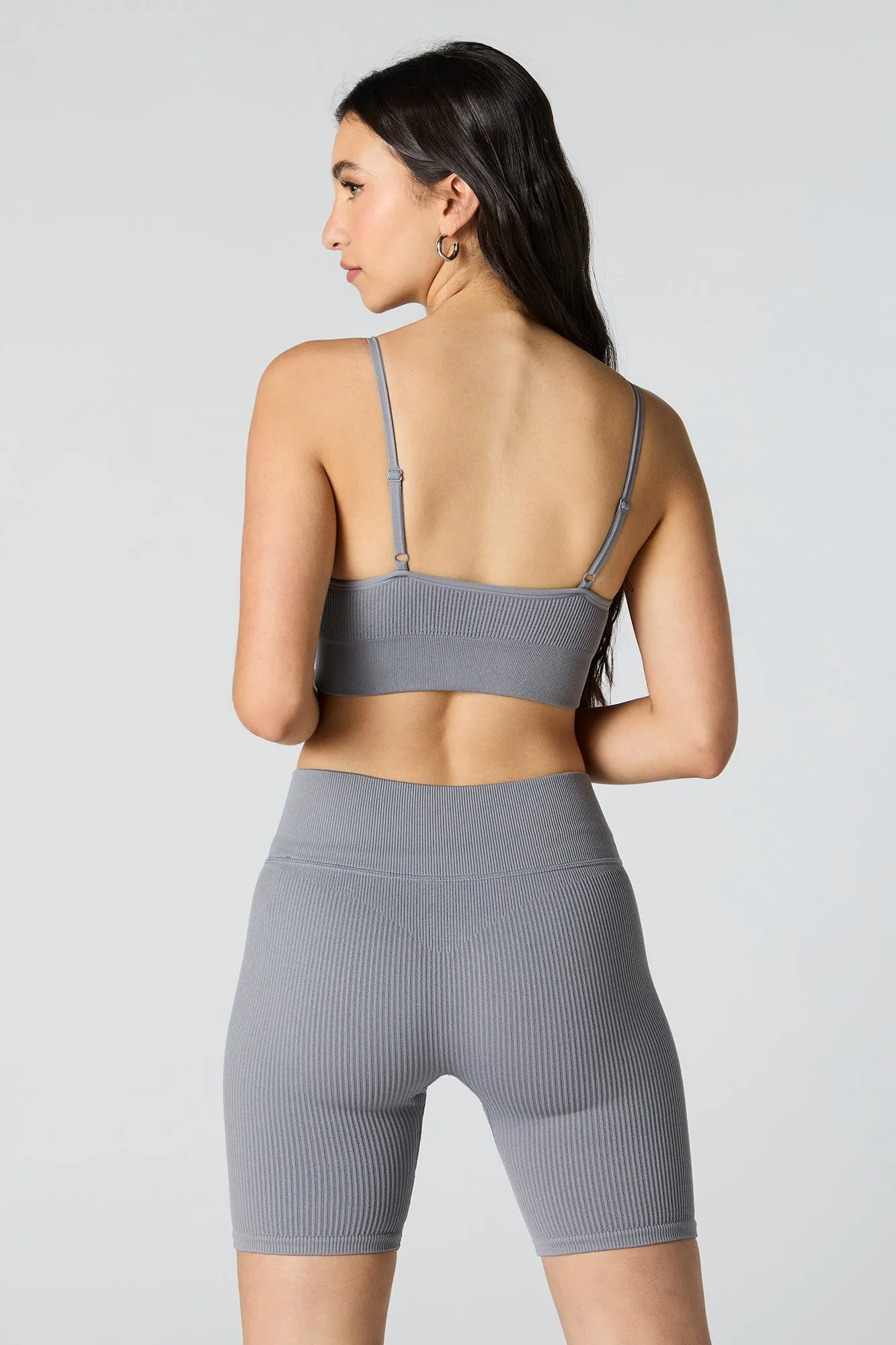 Short long Active côtelé sans couture sold by Urban Planet product image thumbnail 5