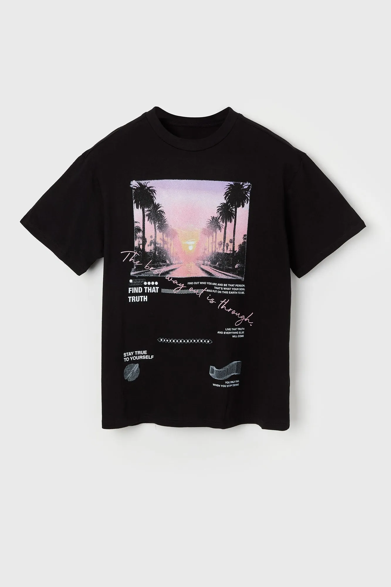 Find That Truth Graphic T-Shirt sold by Urban Planet product image thumbnail 4